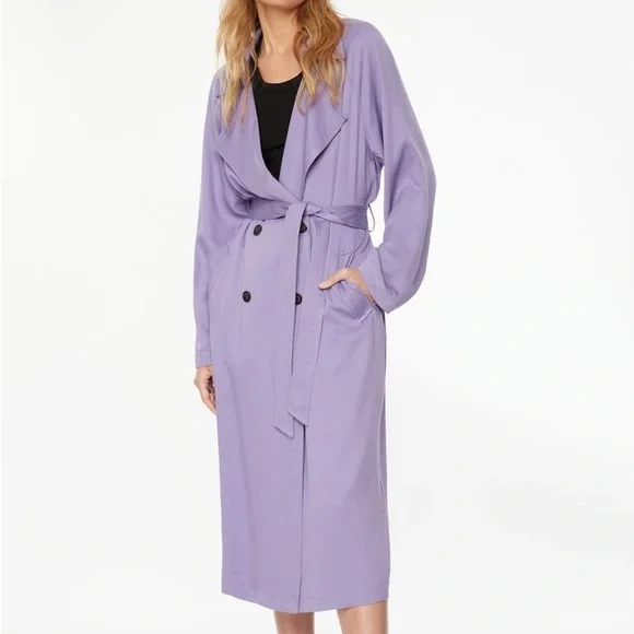 Dynamite Maxi Trench Jacket - Size XS - Picture 9 of 10